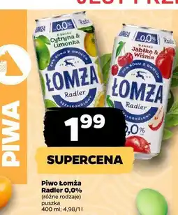 Netto Piwo radler 0,0% różne rodzaje oferta
