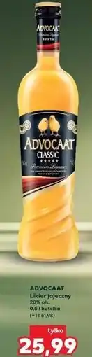 Kaufland ADVOCAAT Likier jajeczny 20% alk. 0,5 l butelka oferta