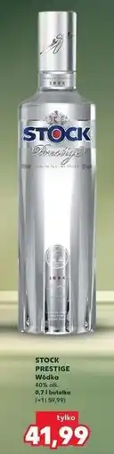 Kaufland STOCK PRESTIGE Wódka 40% alk. 0,7 l butelka oferta