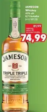 Kaufland JAMESON Whiskey 40% alk. 0,7 l butelka oferta