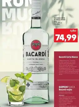 Kaufland Rum Bacardi Carta Blanca, Spiced oferta