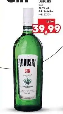 Kaufland LUBUSKI Gin 37,5% alk oferta