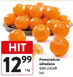 Intermarche Pomarańcza układana SAN LUCAR luz oferta