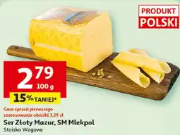 Auchan Ser Złoty Mazur, SM Mlekpol oferta