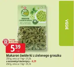E.Leclerc Makaron z czerwonej soczewicy Wiodąca Marka Nat & Vie oferta