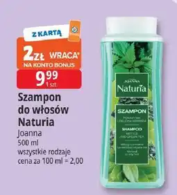 E.Leclerc Szampon do włosów pokrzywa i zielona herbata Joanna Naturia Włosy oferta