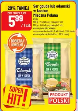 Polomarket Ser gouda lub edamski w kostce oferta
