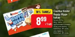 Polomarket Ciastka Kinder Happy Hippo kakao oferta