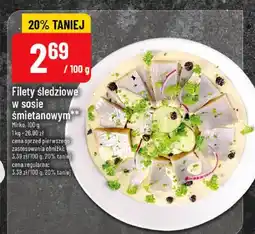 Polomarket Filety śledziowe w sosie śmietanowym oferta