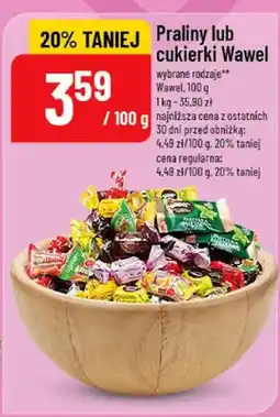 Polomarket Praliny lub cukierki Wawel oferta