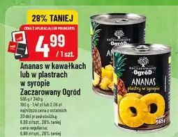 Polomarket Ananas w kawałkach lub w plastrach w syropie Zaczarowany Ogród oferta