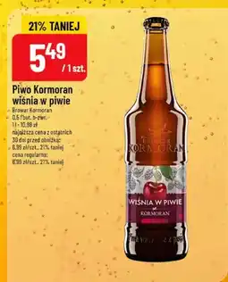 Polomarket Piwo Kormoran wiśnia w piwie oferta
