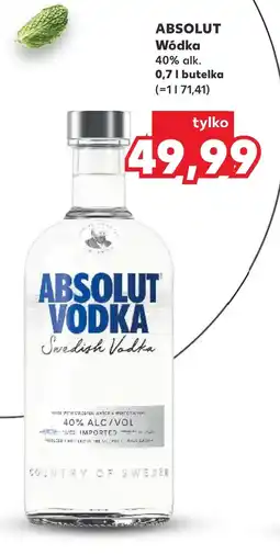 Kaufland Wódka Absolut oferta