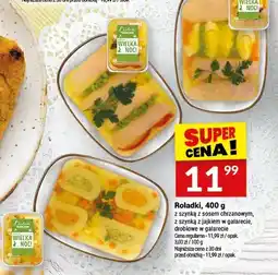 Twój Market Roladki z szynką i sosem pieczarkowym, z szynką z jajkiem w galarecie, drobiowe w galarecie oferta