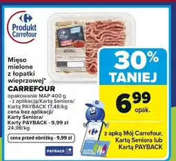 Carrefour Mięso mielone z łopatki wieprzowej oferta