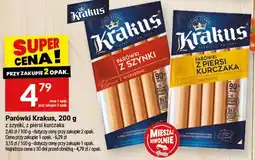 Twój Market Parówki z szynki z kurczaka oferta