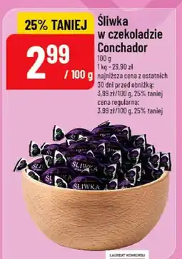 Polomarket Śliwka w czekoladzie Conchador oferta