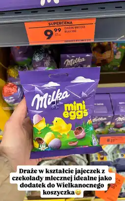 Biedronka Cukierki mini eggs milka oferta
