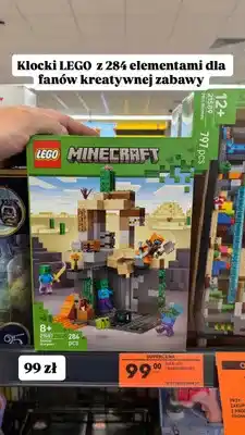 Biedronka Klocki Minecraft Zombie Dungeon 21587 oferta