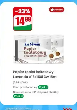Dino Papier toaletowy kokosowy 16 szt oferta