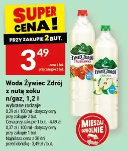 Twój Market Woda Żywiec Zdrój z nutą soku n/gaz oferta