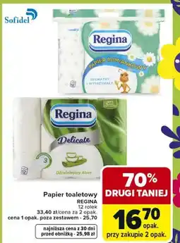Carrefour Papier toaletowy rumiankowy oferta