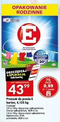 Twój Market Proszek do prania E karton oferta