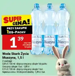 Twój Market Woda Skarb Życia Muszynianka oferta