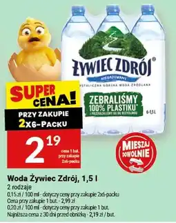Twój Market Woda Żywiec Zdrój oferta