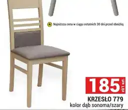 Merkury Market Krzesło 779 kolor dąb sonoma/szary oferta