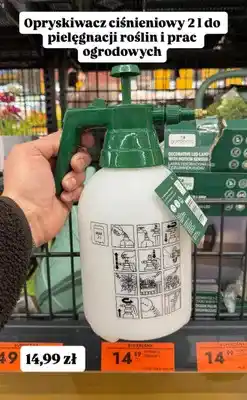 Biedronka Opryskiwacz ciśnieniowy 2 l do pielęgnacji roślin i prac ogrodowych oferta