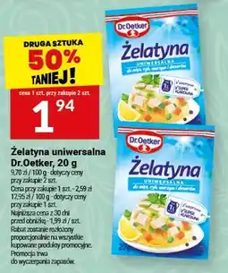 Twój Market Żelatyna uniwersalna Dr.Oetker oferta