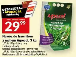 Twój Market Nawóz do trawników z mchem Agrecol oferta