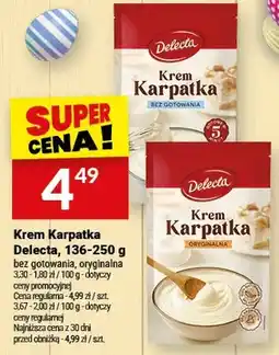 Twój Market Krem Karpatka Delecta bez gotowania oferta