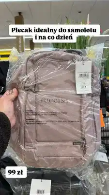 Biedronka Plecak do samolotu i na co dzień oferta