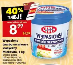 Twój Market Twaróg sernikowy klasyczny Mlekovita oferta