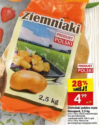 Twój Market Ziemniaki jadalne myte Novopack oferta