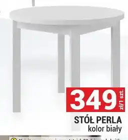 Merkury Market Stół Perla kolor biały oferta