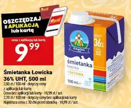 Twój Market Śmietanka Łowicka 36% UHT oferta