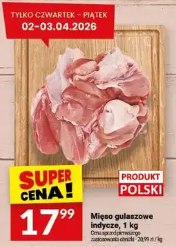 Twój Market Mięso gulaszowe indycze oferta