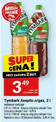 Twój Market Napój Tymbark Aseptic n/gaz oferta