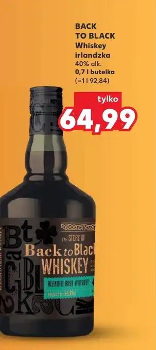 Kaufland Whiskey Back to Black oferta