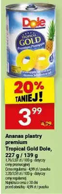 Twój Market Ananas plastry premium Tropical Gold Dole oferta