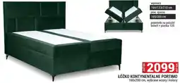 Merkury Market Łóżko kontynentalne Portimo 160x200 cm, wybrane wzory i kolory oferta
