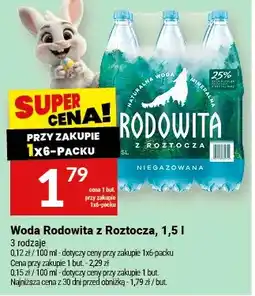 Twój Market Woda Rodowita z Roztocza oferta