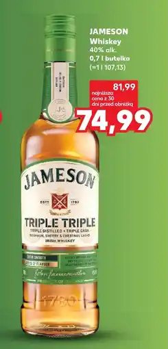 Kaufland Whiskey Jameson oferta