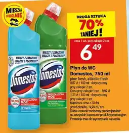 Twój Market Płyn do WC Domestos, 750 ml pine fresh, atlantic fresh oferta