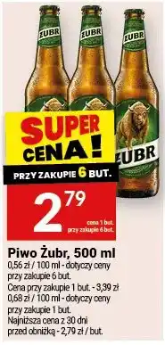 Twój Market Piwo Żubr oferta