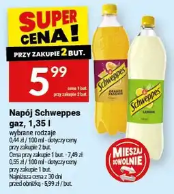 Twój Market Napój Schweppes gaz oferta