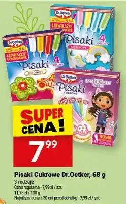 Twój Market Pisaki Cukrowe Dr.Oetker oferta